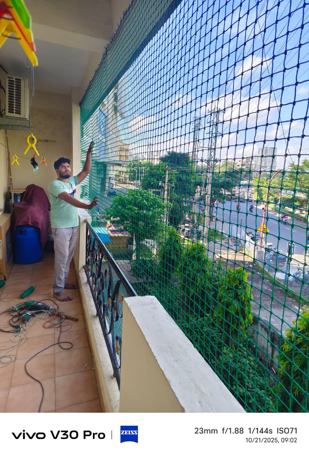 Bird protection nets